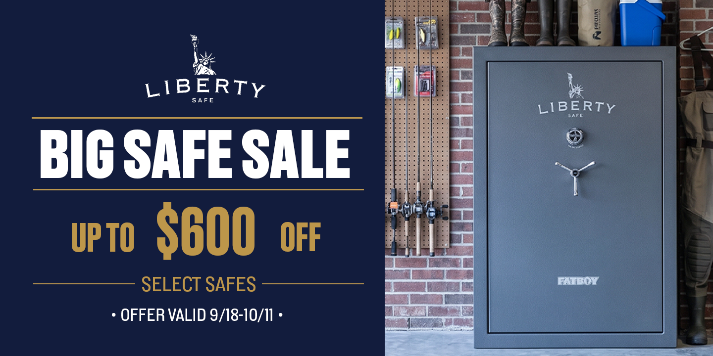 Liberty Safe Big Safe Sale from Heritage Firearms your Liberty Safe dealer in Hattiesburg